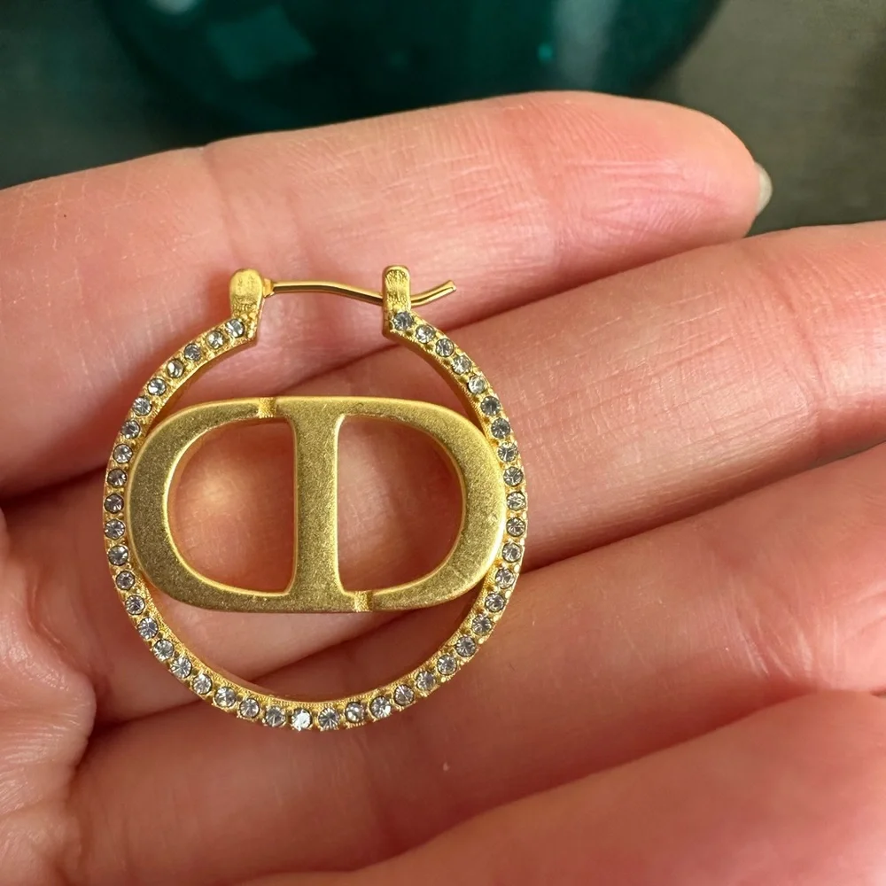 Dior Hoop earrings - Picture 3 of 4